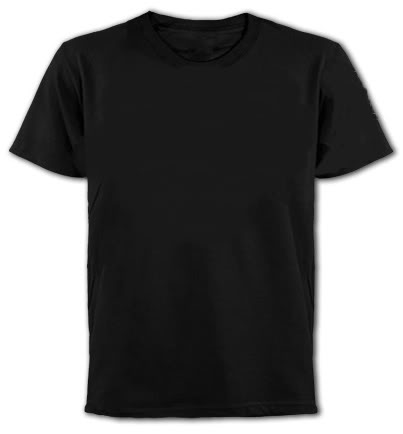 PLAIN BLACK T - SHIRT 5X PLAIN BLACK T - SHIRT 5X